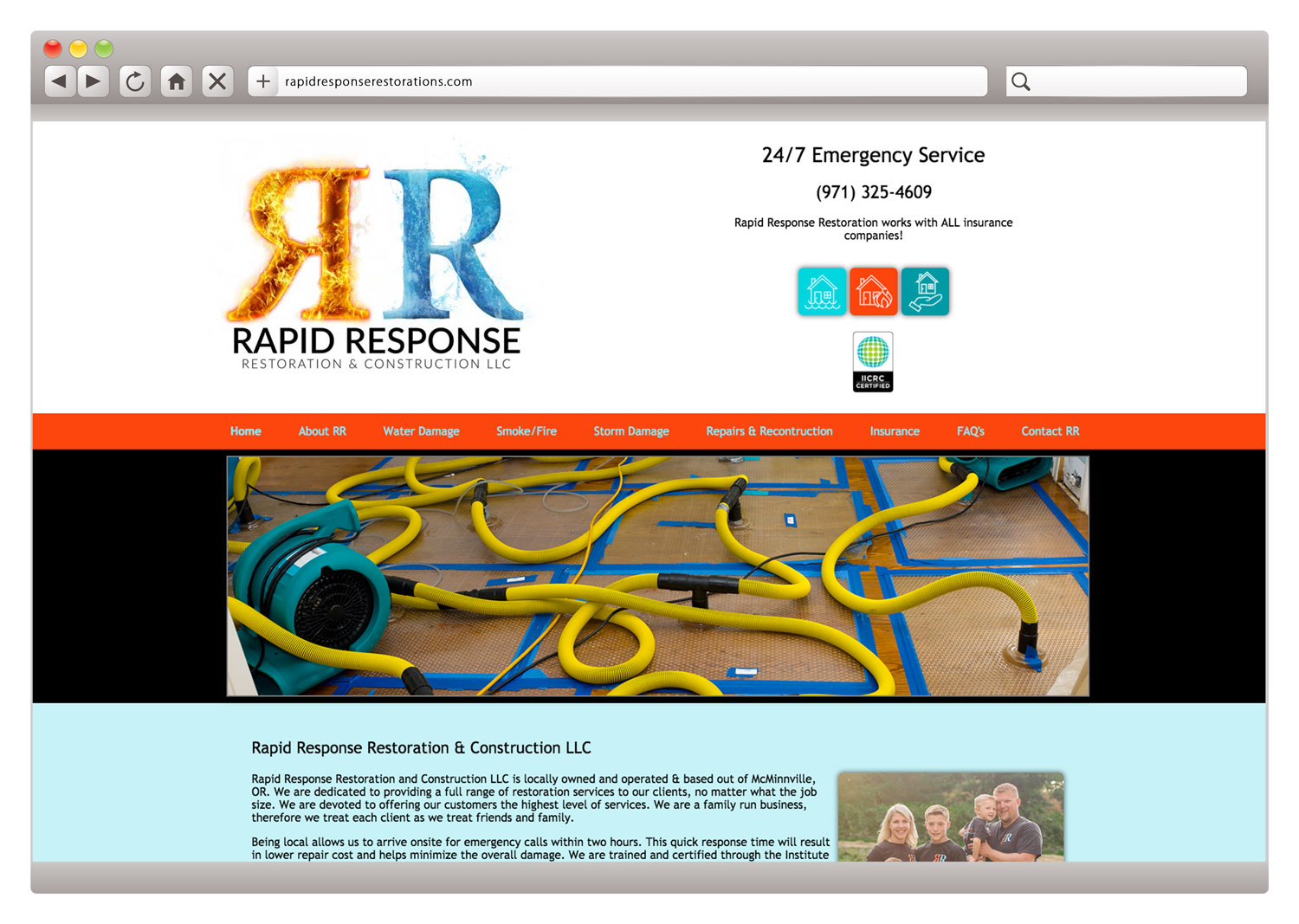 Rapid Response Restorations & Construction